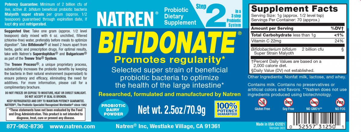Natren Bifidonate