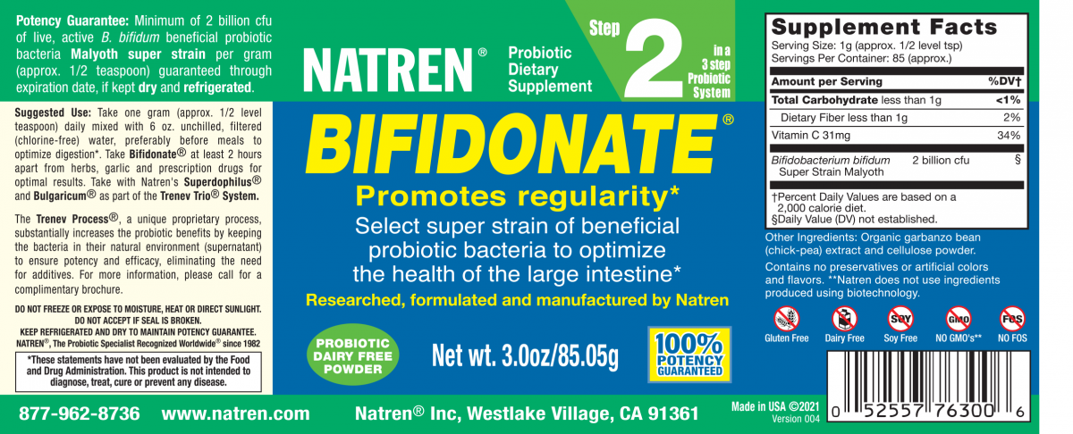 Natren Bifidonate
