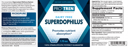 Superdophilus Dairy Free
